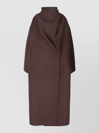 Frankie Shop oversized funnel neck coat