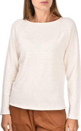 Gran Sasso Black Wide Neck Cashmere Top