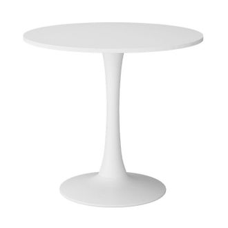 Vicco Tavolo da pranzo Carl, Bianco, 80 x 80 cm Vicco