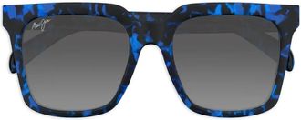 Maui Jim Occhiali da sole squadrati Rooftops - Blu