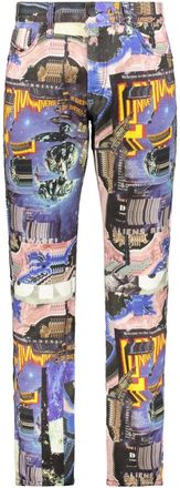 Diesel Slim-fit Jeans - Heren - Slim Fit Jeans - Veelkleurig - W32 - Katoen - Jeans