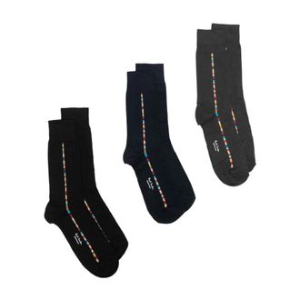 Paul Smith Calcetines a Rayas Multicolor Pack de Tres - Underwear - Hombre - Multicolor - ONE SIZE