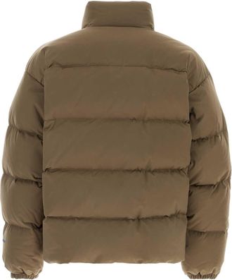 Jil Sander Mens Blouson Down Jacket Beige Polyester