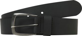Jack & Jones Lederg&uuml;rtel JACK & JONES JACMICHAEL LEATHER BELT SN, Herren, Gr. 90, schwarz, Leder, unifarben, G&uuml;rtel Lederg&uuml;rtel