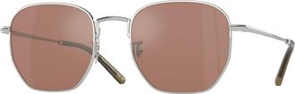 Oliver Peoples OV1331S Kierney Sun 5036W4 Mens Sunglasses Silver Size 51