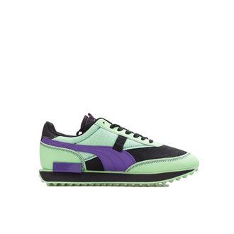 Puma Future Rider Lace-Up Green Synthetic Mens Trainers 374036 01 - Size UK 7.5