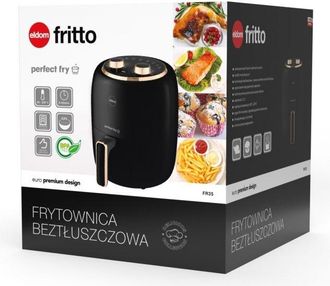 Eldom Eldom Freidora De Aire Fr35 Negro Gris 1300 W 3,5 L