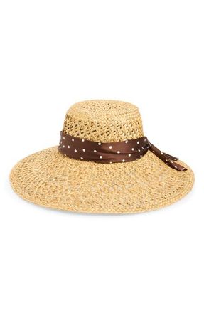 Rag & Bone Garden Straw Hat in Natural/Brown at Nordstrom, Size Medium