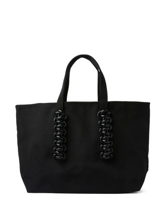 トートバッグ KARA FW23 Black rhinestones handbag (HB350F2116 BLKPXL) Kara Bags − Sale: up to −85% | Stylight
