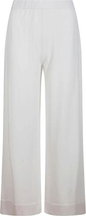 Liviana Conti elasticated trousers - women - Fabric - L - White