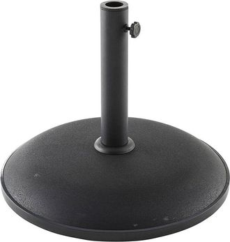 Hesperide Soporte De Sombrilla Redondo Negro - 25 Kg - Hesp&eacute;ride