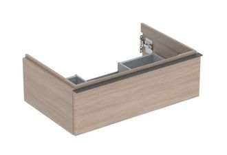 Keramag Keramag - Geberit Icon Armoire Basse Pour Lavabo, 1 Tiroir, 74x24,7x47,6