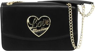 Love Moschino Shoulder Bag - Dames - Schoudertassen - Zwart - ONE Size - Leer - Tassen
