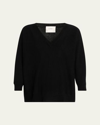 Lisa Yang Kenny Cashmere V-Neck Sweater