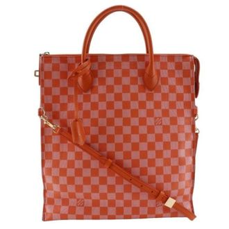 Louis Vuitton Pre-owned Tote Bags, female, Orange, Size: ONE SIZE Pre-owned Tote Bag