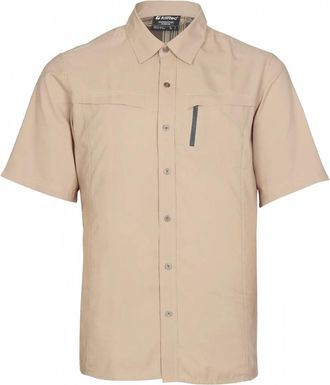 Killtec Mens Sjon Short Sleeve Shirt In Beige