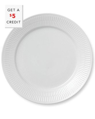ROYAL COPENHAGEN 10.75In Fluted Dinner Plate With $5 Credit