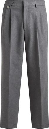 Etro Mens Trousers Grey Wool