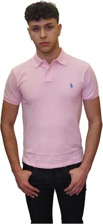 Ralph Lauren Heren, Tops, Roze, Maat: XL Katoen