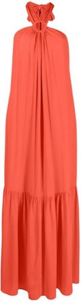 Erika Cavallini Semi Couture Maxi Jurk - Dames - Maxi kleedjes - Rood - XS - Kleedjes