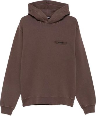 Jacquemus Hoodies - Heren - Hoodies - Bruin - M - Hoodies & sweatvesten