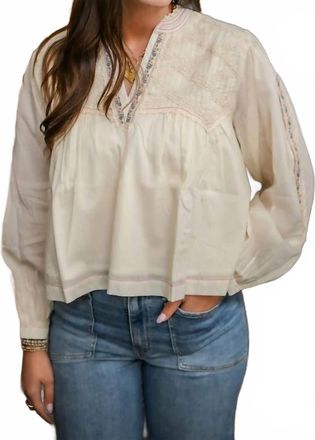 Tolani Miller Top In White