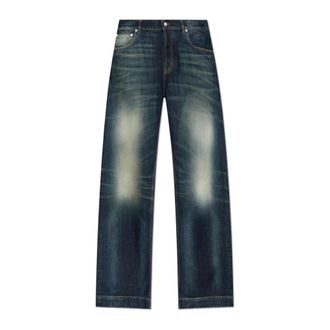 Alexander McQueen Heren, Jeans, Blauw, Maat: XL Katoen
