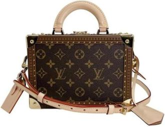 Louis Vuitton Pre-owned Monogram Mini Bag - Dames - Vintage Mini Tas - Bruin - ONE Size - Vintage