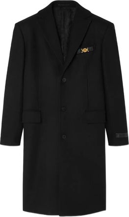 Versace Cappotto monopetto - Nero