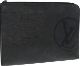 Louis Vuitton Pre-owned Clutches, female, Black, Size: ONE SIZE Pre-owned Vintage Epi Clutch
