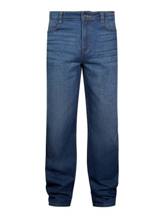 Siksilk Straight-Jeans SIKSILK Siksilk Jeans Straight Fit Jeans, Herren, Gr. 30, N-Gr, blau, Obermaterial: 100% Baumwolle CO., Jeans Straight-Jeans
