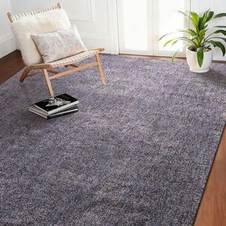 OEM Alfombra De Pelo Corto Rectangular Acogedora, 3048 X 2438 Mm, 20 Mm Altura, Ideal Para Sal&oacute;n, Dormitorio Y Estudio, Sin Pelusa Y Con Base Antideslizan
