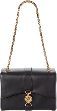 Versace Kleio Leather Shoulder Bag