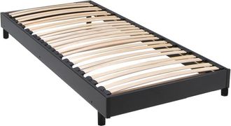 Weber Industries Somier negro 90x190 cm