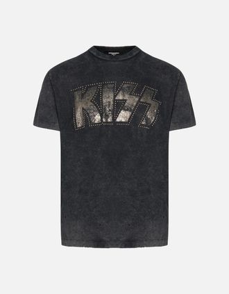 Dsquared2 Mens Kiss T-shirt Grey - Size: 38