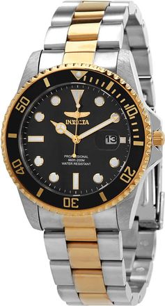 Invicta Pro Diver Quartz Black Dial Two-tone Mens Watch 33269