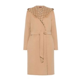 Gucci Mujer, Abrigos, Marrón, Talla: S