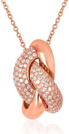 Le Vian Ladies Vanilla And Strawberry Necklaces set in 14K Strawberry Gold