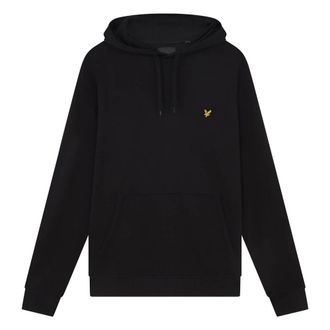 Lyle & Scott Tussenlaag Hoodie met capuchon - Heren - Sweatshirts & Hoodies - Zwart - Maat: 5XL