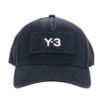 Yohji Yamamoto Race Cap - male - Y-3 - Hats & Caps - Black - ONE SIZE - Accessories