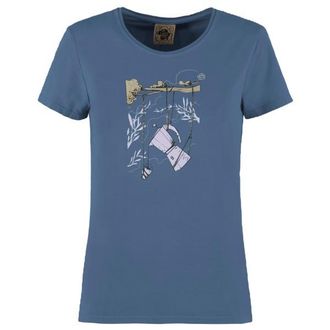 E9 W-Bond T-Shirt f&uuml;r Damen | blau