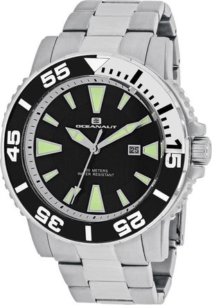 Oceanaut Mens Marletta Black Round 48mm
