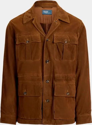 Polo Ralph Lauren Men & apos;s Suede Safari Jacket