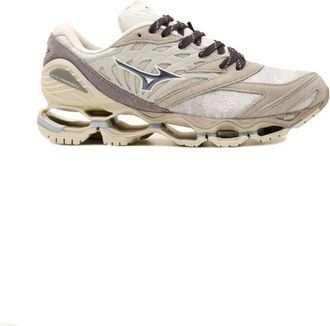 Mizuno Wave Prophecy LS - Heren - Sneakers - Beige - 38 EU - Leer - Schoenen