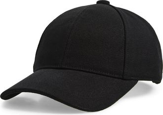 Nordstrom Canvas Adjustable Baseball Hat in Black at Nordstrom