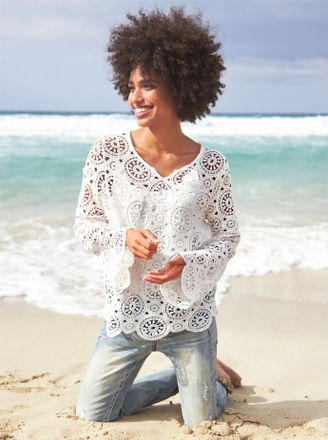 Heine Spitzenshirt »Shirt« 1 Stk. tlg