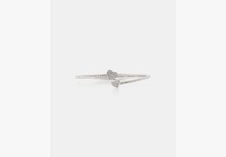 Kate Spade New York Yours Truly Pave Open Hinge Cuff