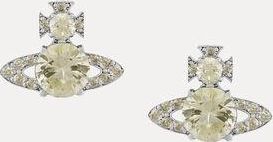 Vivienne Westwood Ismene Earrings Silveryellow-cz Brass Women