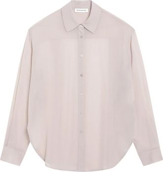 Frankie Shop Peri Shirt - Dames - Overhemden - Roze - L - Overhemden