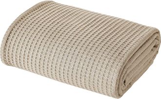Modern Threads Cotton Waffle Blanket in Taupe at Nordstrom Rack, Size Twin/twin Xl